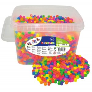 Perles XL 5000 pcs néon Perles XL 5000 pcs néon