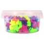 Perles en pot - Figurines de m�lange de perles - 250 pcs