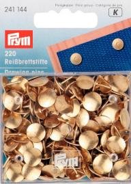 Épingles à agrafes Rocko acier doux plaqué or 220 pcs Épingles à agrafes Rocko acier doux plaqué or 220 pcs