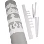 Couronnes en carton - blanches - 5 pcs