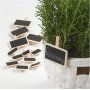Planche avec clip - 4 x 2 cm - 12 pcs