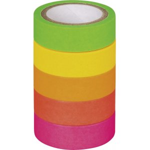 Ruban décoratif - Néon (paquet de 5) Ruban décoratif - Néon (paquet de 5)