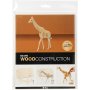 Figurine  construire 3D - girafe