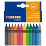 Crayon de cire 12 pi�ces �troit