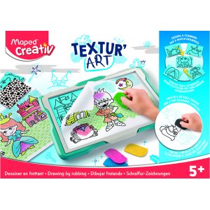 Planche à dessin - Maped - Textur'Art Château (5+ ans) Planche à dessin - Maped - Textur'Art Château (5+ ans)