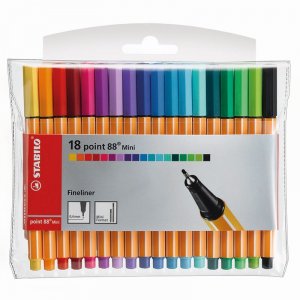Fineliner Point 88 MINI - paquet de 18 Fineliner Point 88 MINI - paquet de 18
