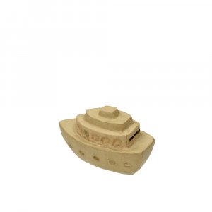 PappArt Tirelire Bateau à Vapeur - 17,5x8x10,5 cm PappArt Tirelire Bateau à Vapeur - 17,5x8x10,5 cm