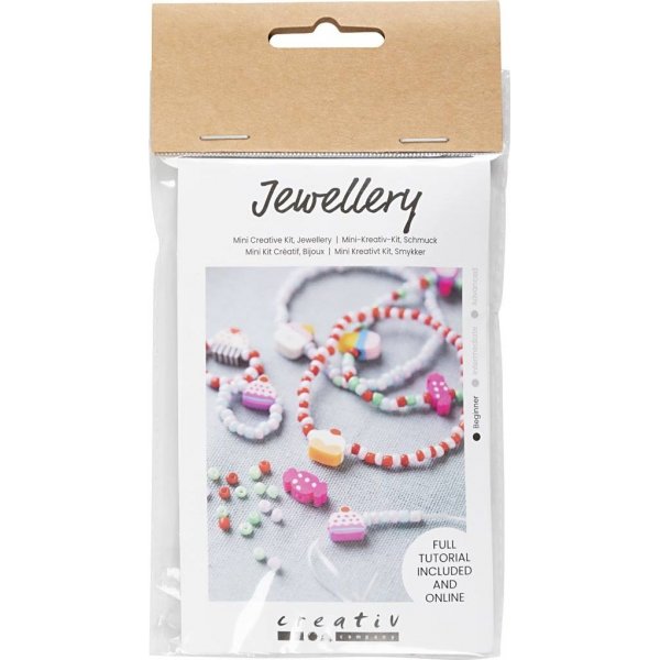 Mini DIY Kit Bijoux - Bracelet lastique et bague