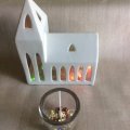 Image client Mèche plate cirée 3x12 / 8 cm - paquet de 10. avec support