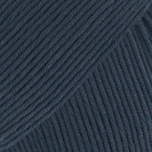 Fil DROPS Safran Uni Color - 50g - Bleu marine (09) Fil DROPS Safran Uni Color - 50g - Bleu marine (09)