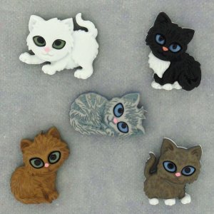 Boutons multicolores 17x22 - 23x21 mm - Chatons Boutons multicolores 17x22 - 23x21 mm - Chatons