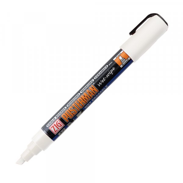 Stylo de marquage ZIG Posterman Wet-Wipe 6mm