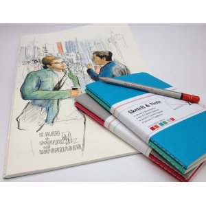 Carnet de croquis Hahnemühle Coloré 125g Carnet de croquis Hahnemühle Coloré 125g