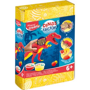 Set d'argile - Maped - Dinosaur factory T-rex (6+ ans) Set d'argile - Maped - Dinosaur factory T-rex (6+ ans)
