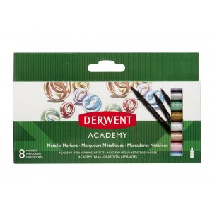 Marqueur métallique Derwent Academy - 8 stylos Marqueur métallique Derwent Academy - 8 stylos