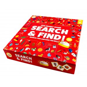 Jeu familial - Cherche et trouve - Rouge