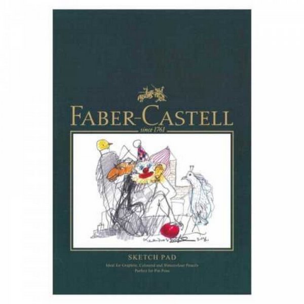 Bloc à dessin Faber-Castell 160gr Collé - A5