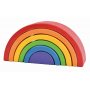 Arc-en-ciel en bois 6 parties