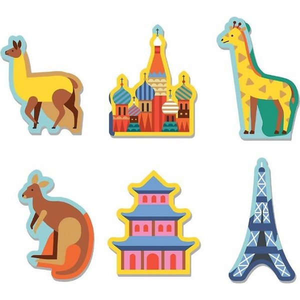 Puzzle Gographie - Carte du monde