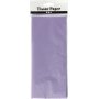 Papier de soie - violet clair - 50 x 70 cm - 14 g - 10 feuilles