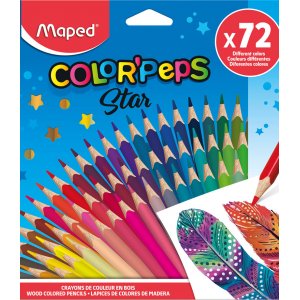 Set de crayons de couleur - Maped - Color´Peps 72-pack Set de crayons de couleur - Maped - Color´Peps 72-pack