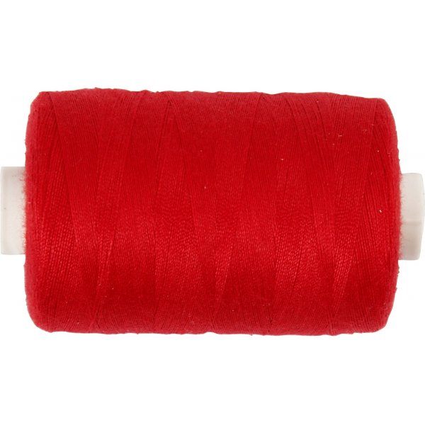 Fil à coudre - rouge - 1000 m Fil à coudre - rouge - 1000 m