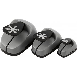 Poinçons couche sur couche - Flocon de neige - 3 pcs Poinçons couche sur couche - Flocon de neige - 3 pcs