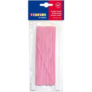 Cordon élastique rose 25 m Ø 1 mm Cordon élastique rose 25 m Ø 1 mm