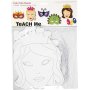 Masques TeaCH Me Adventure - blanc - 16 pcs