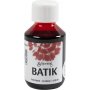 Peinture batik - rouge - 100 ml