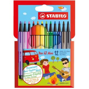 Stylo fibre Pen 68 Mini - paquet de 12 Stylo fibre Pen 68 Mini - paquet de 12