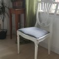 Image client Menton en tissu Jaquard - Gris