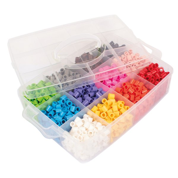 Perles tube en bote de rangement XL 1800 perles