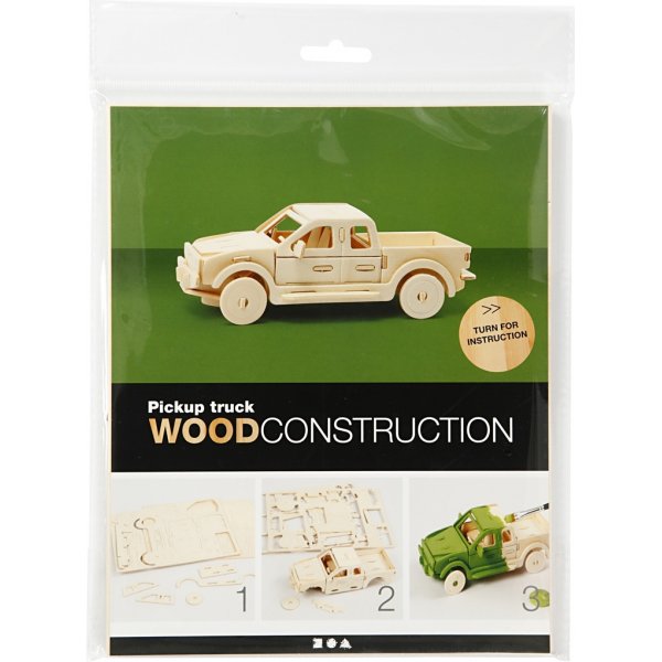 Figurine de construction 3D - camionnette