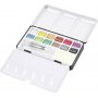 Peintures aquarelle Art Aqua - peintures mtalliques - 12 pcs