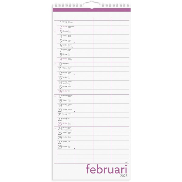 Calendrier familial 24/25 - Petit