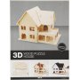 Figurine de construction 3D - Maison avec porche