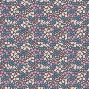 Toile cirée, papillon, buffet, bleus du matin, polyester Toile cirée, papillon, buffet, bleus du matin, polyester