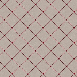 Toile cirée à motifs 140 cm - Carrés rouges Toile cirée à motifs 140 cm - Carrés rouges