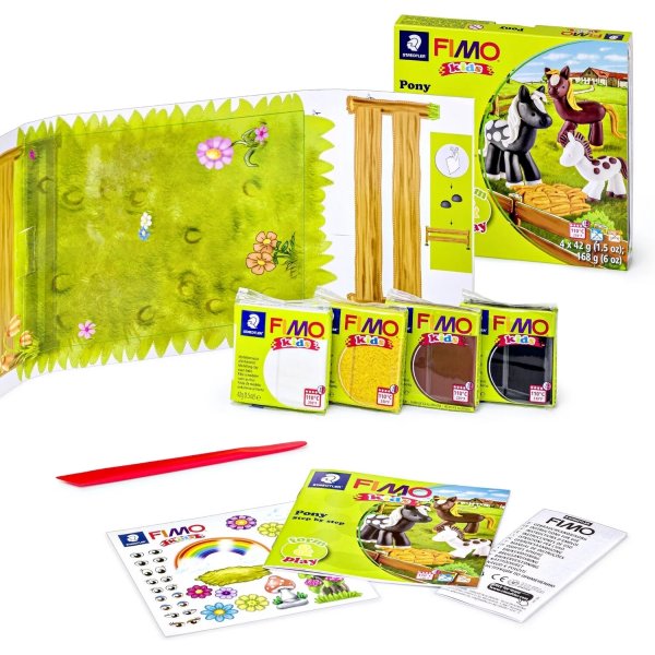 Coffret Fimo Kids Form&Play - Poney Coffret Fimo Kids Form&Play - Poney