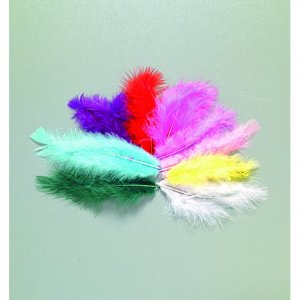 Plume de marabout 80-100 mm - 2 g ~ 22 pcs Plume de marabout 80-100 mm - 2 g ~ 22 pcs