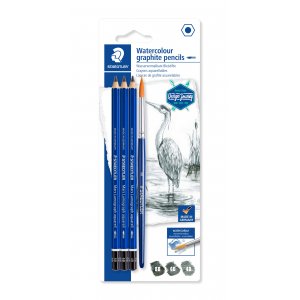 Crayons aquarelle Mars Lumograph 3 pcs avec 1 pinceau Crayons aquarelle Mars Lumograph 3 pcs avec 1 pinceau