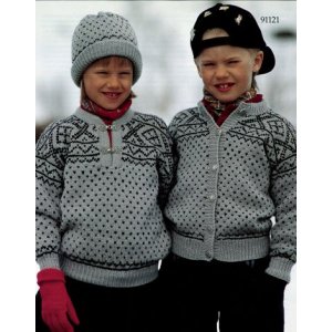 Patron tricot - Pull, pull et bonnet Patron tricot - Pull, pull et bonnet