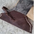 Image client Morceaux de cuir 1 kg - Marron