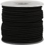 Cordon lastique 2 mm - noir - 25 m