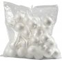 Boules en polystyrne - blanc - 6 cm - 50 pcs