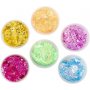 Argile paillete, couleurs mlanges, 6x20 ml