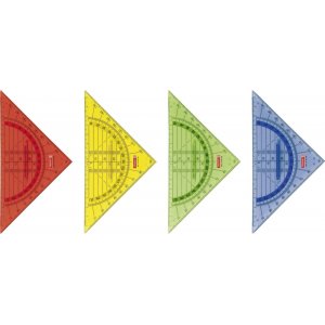 La règle triangle 16 cm La règle triangle 16 cm