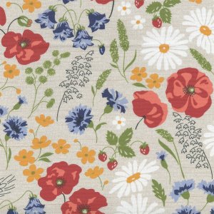 Tissu ciré textile d'été multi Tissu ciré textile d'été multi