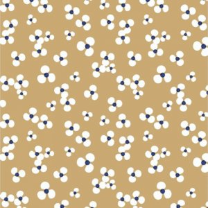 Toile cirée Niwa polyester cacahuète Toile cirée Niwa polyester cacahuète